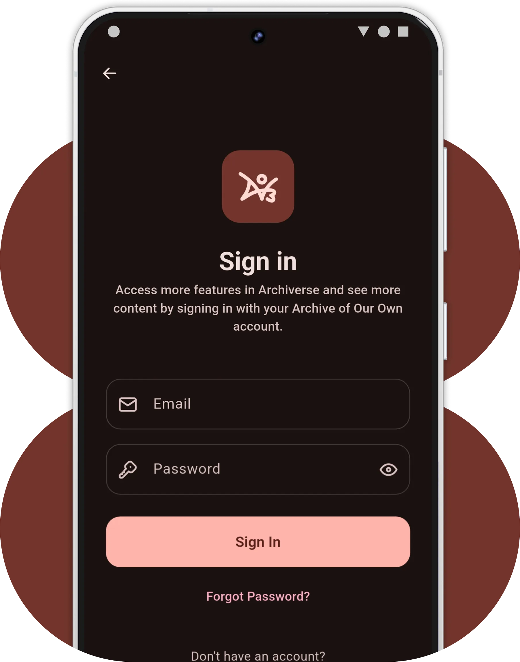 Sign in to your account